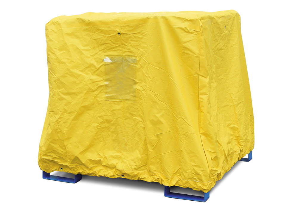 Tarp Cover for Spill Containment Pallets 4 Drums Chemically
