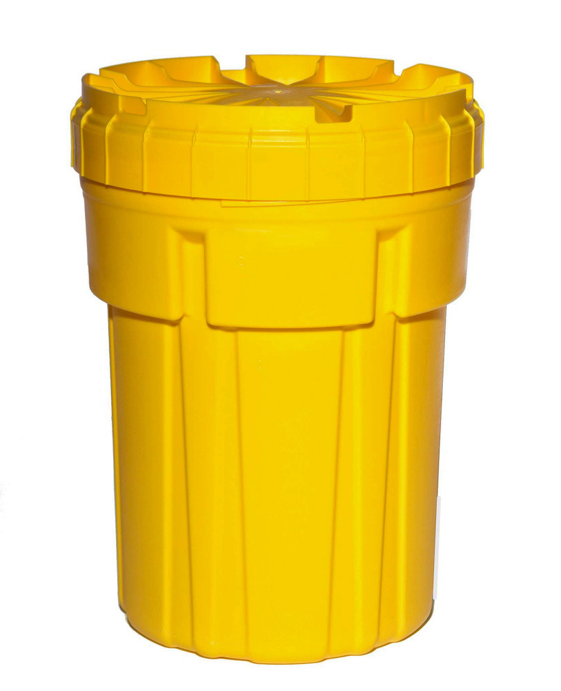 Drum overpack in polyethylene (PE), with UN approval and screw lid, 114 litre volume