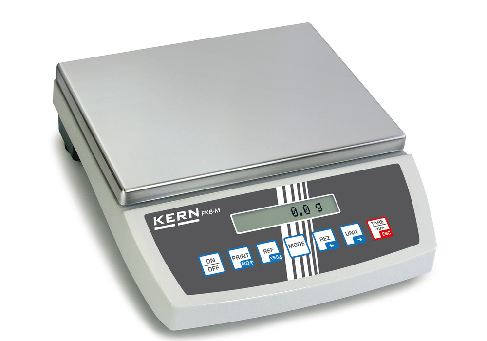 Balança de mesa KERN Premium FKB, até 16 kg, d = 0,05 g