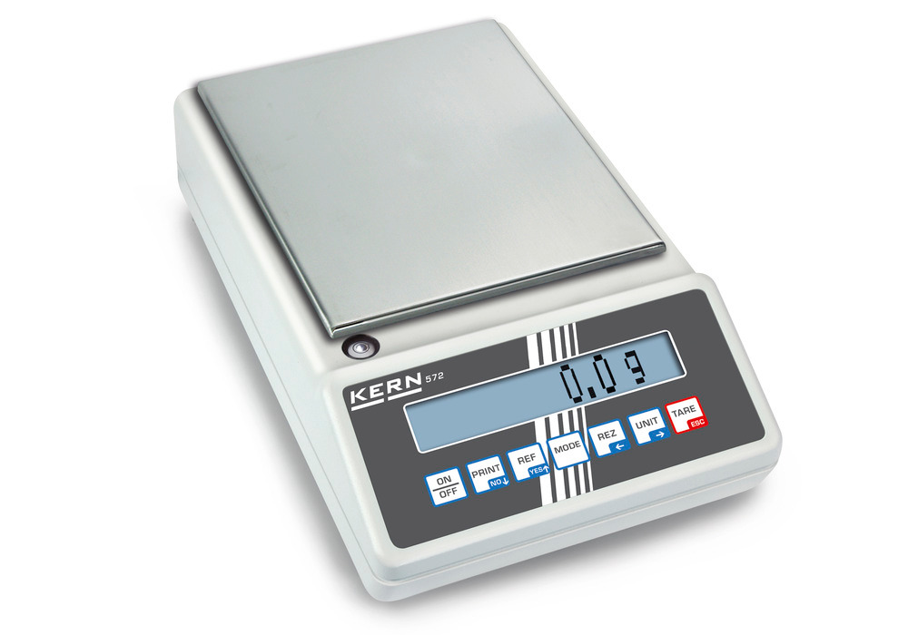 KERN industrial and precision balance 572, up to 6.5 kg