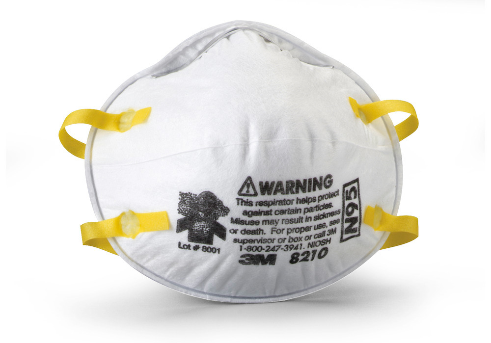Particulate Respirator 8210, N95, Pack of 20