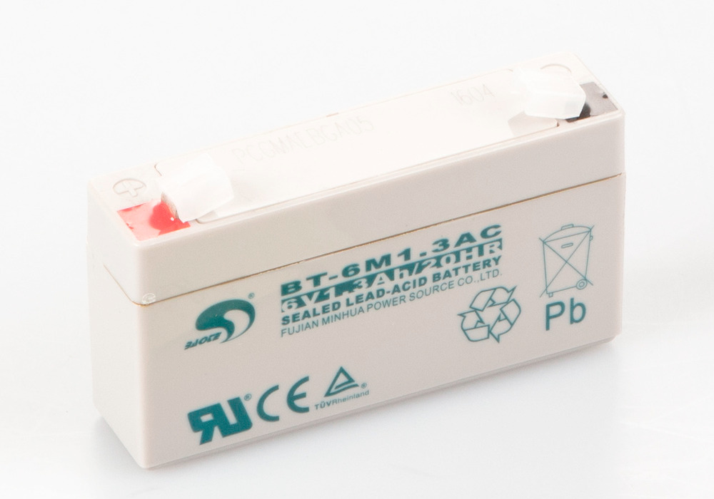 Uppladdningsbart batteri internt, för vågmodell EOC och IOC