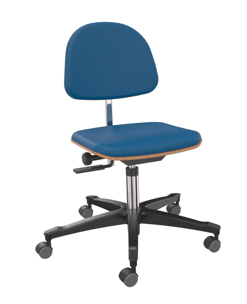 Pracovní židlička, modrá