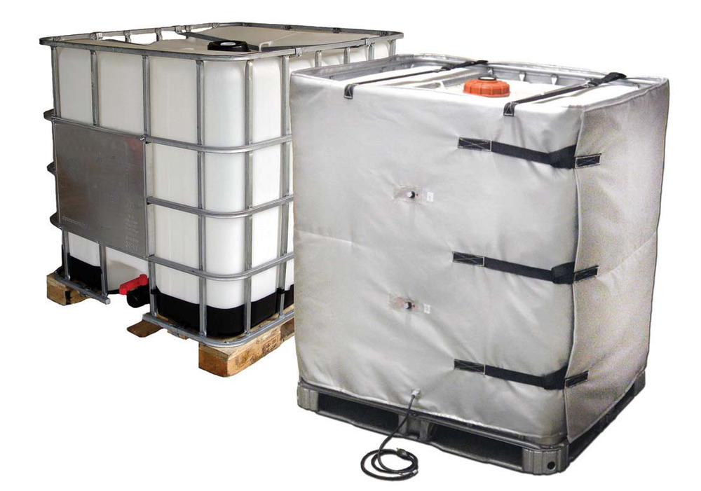 IBC Tote Heater Blanket Full Cover 120V 48 in Heat 50160°F