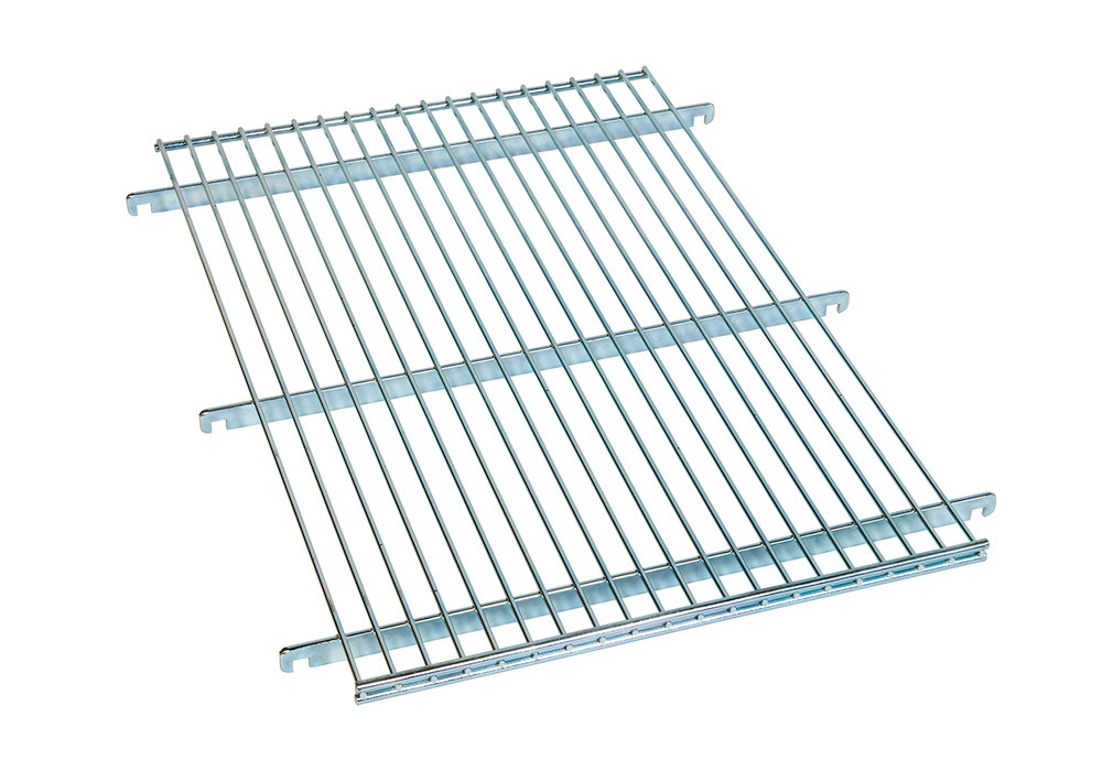 Mesh shelf for steel roll box pallets 460 x 640 mm, without edge