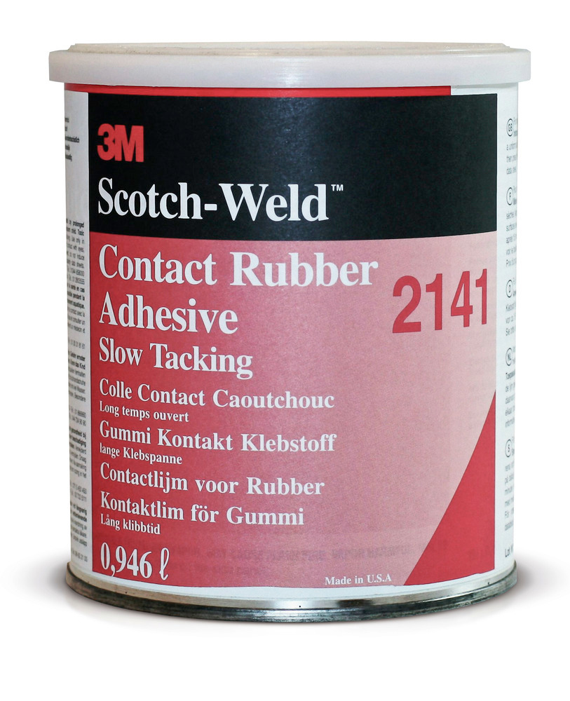 Adesivo de contacto 3M Scotch-Weld, base especial, 0,9 litros