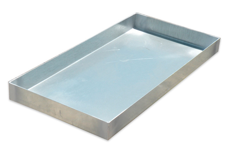 Galvanized Steel Spill Containment Tray Prevent Spills from Reaching