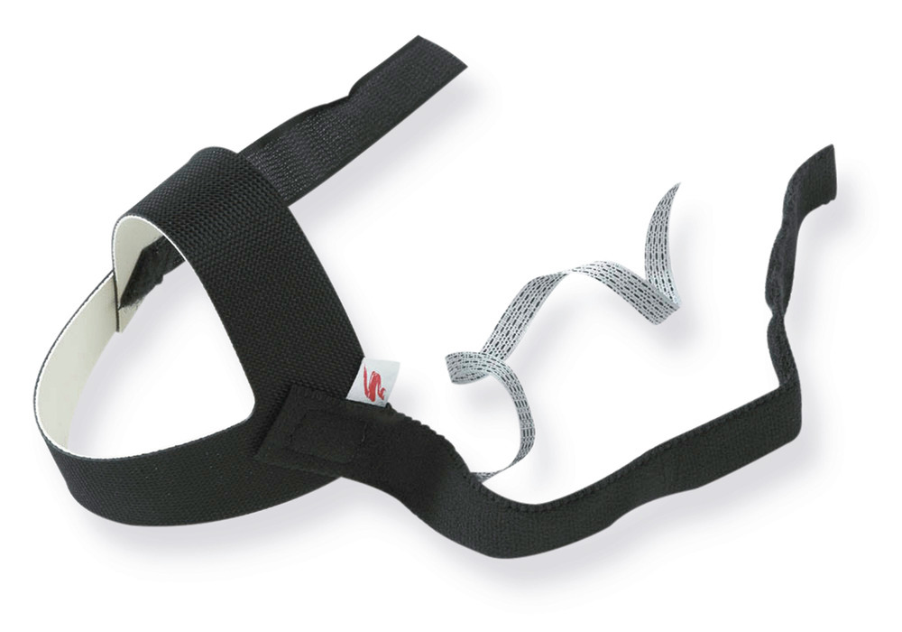 Heel band, to fit around the heel of a shoe, for use with anti static mat