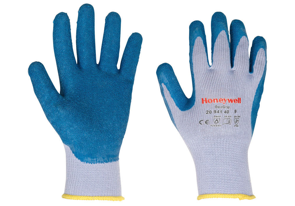 Natural Latex Gloves (10 pr.), Size 9