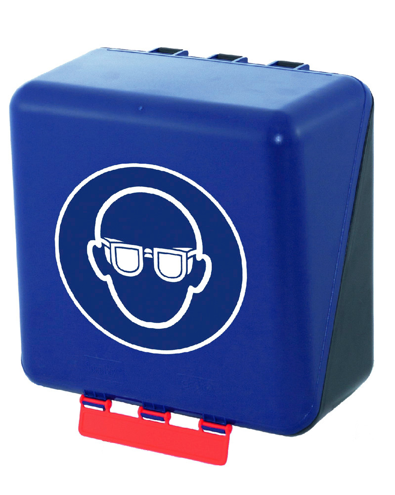 Midibox for eye protection, blue
