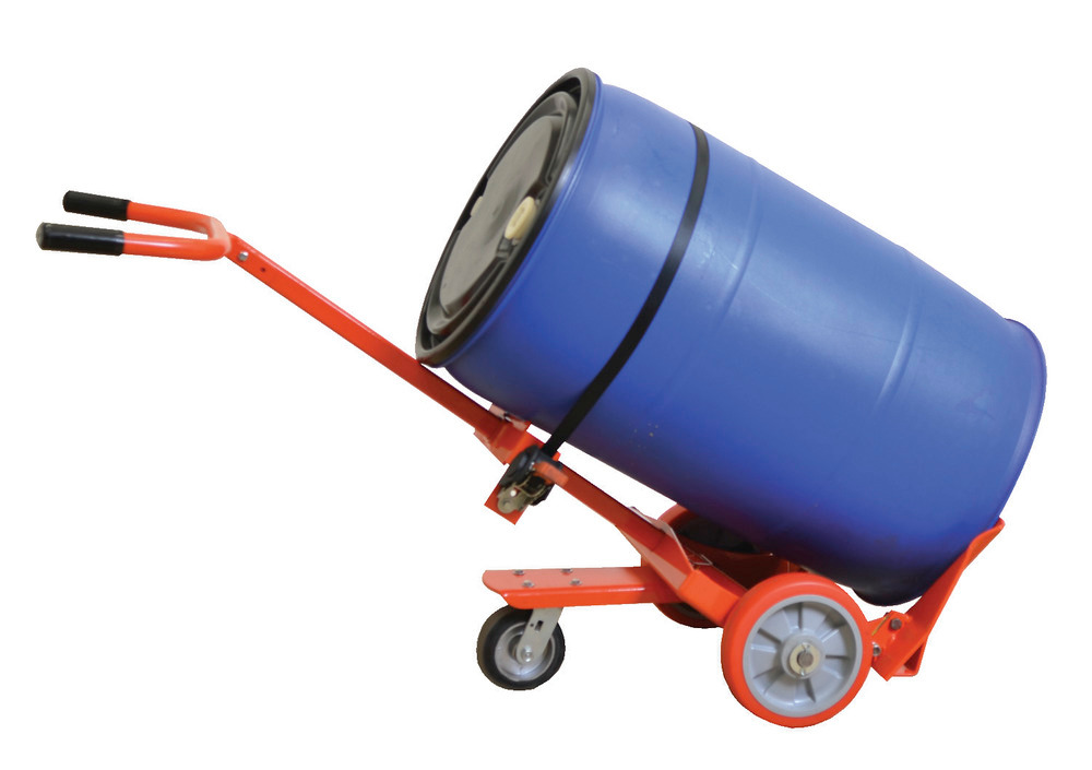 KnockDown Drum Truck Steel Construction Optional 3rd Wheel 1000