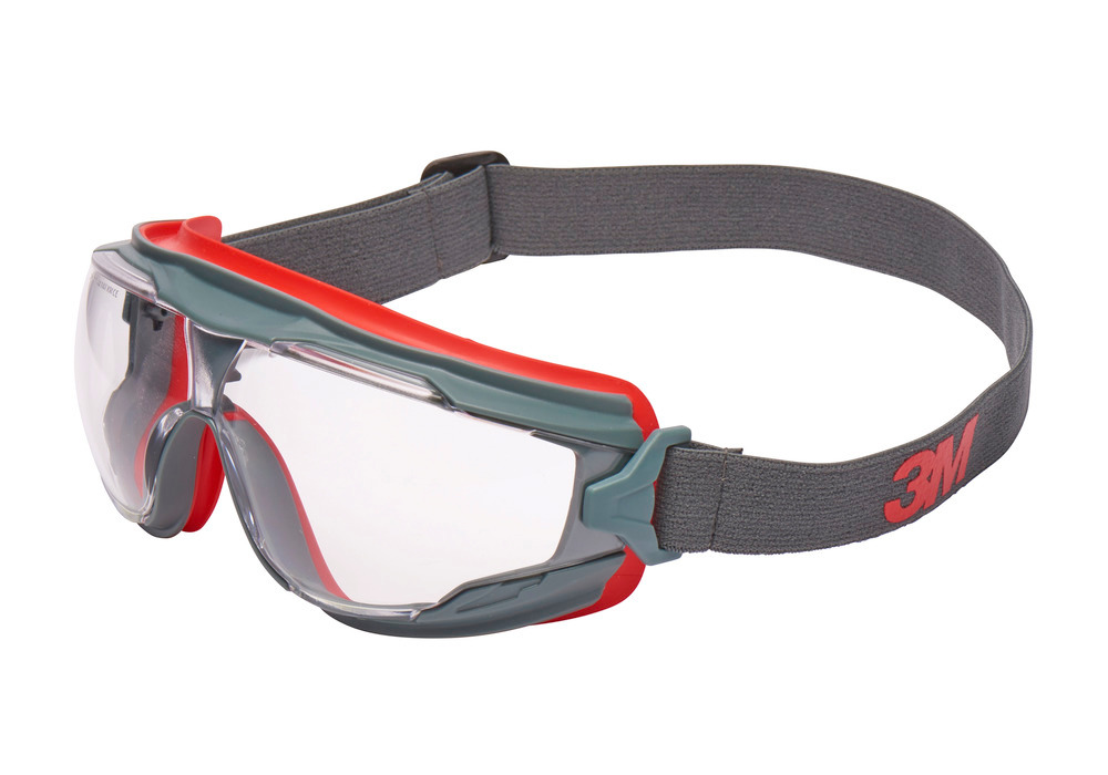 3M Naamiomalliset suojalasit Goggle Gear 500, kirkas, polykarbonaattilinssi, GG501SGAF