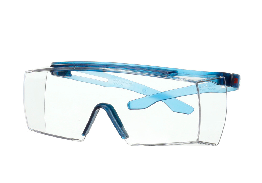 3M Schutzbrille SecureFit 3700, klar, PC-Scheibe, SF3701ASP-BLU