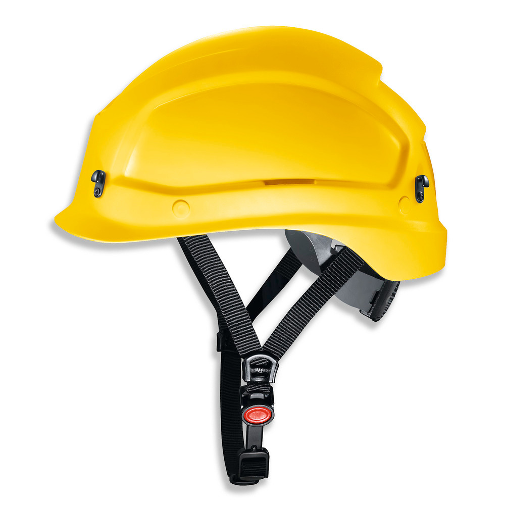 uvex pheos alpine helmet for working at heights and rescue operations. 52 - 61 cm colour yellow