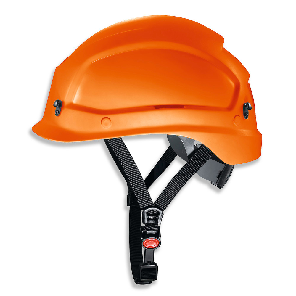 uvex pheos alpine helmet for working at heights and rescue operations. 52 - 61 cm colour orange