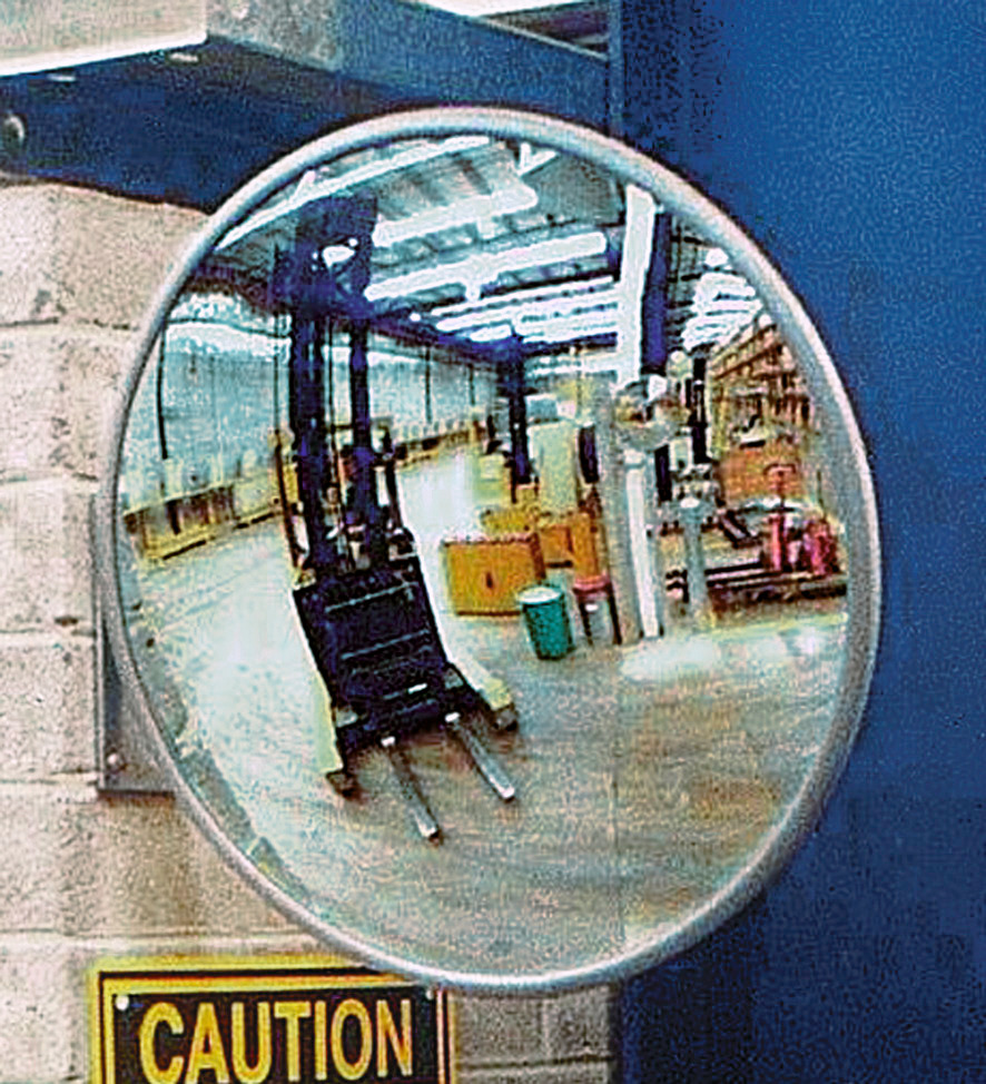 Espelho de grande ângulo de tipo SR, versão redonda.
