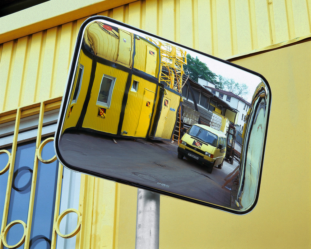 Espelho de grande ângulo de tipo SE, versão retangular.