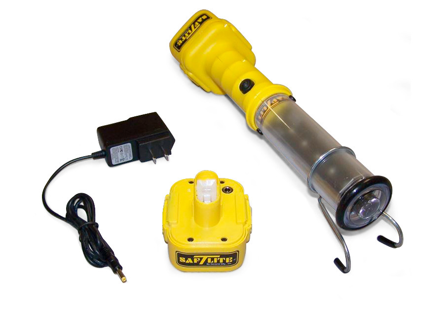 Instrinsically Safe Lights Two Battery 120V Charger Included Safe