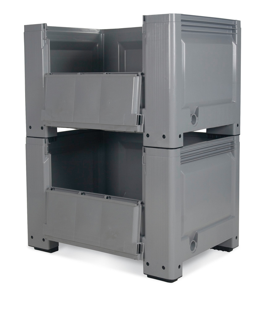 Storage Box Model PB 8-FK, With Front Flap and 4 Feet