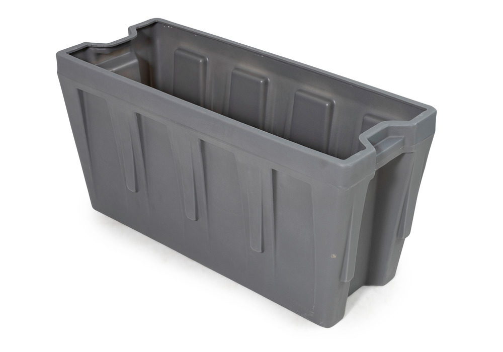 Vložný box z polyethylenu (PE), pro stohovatelné nádoby PolyPro 400 litrů, 351 x 865 x 440 mm