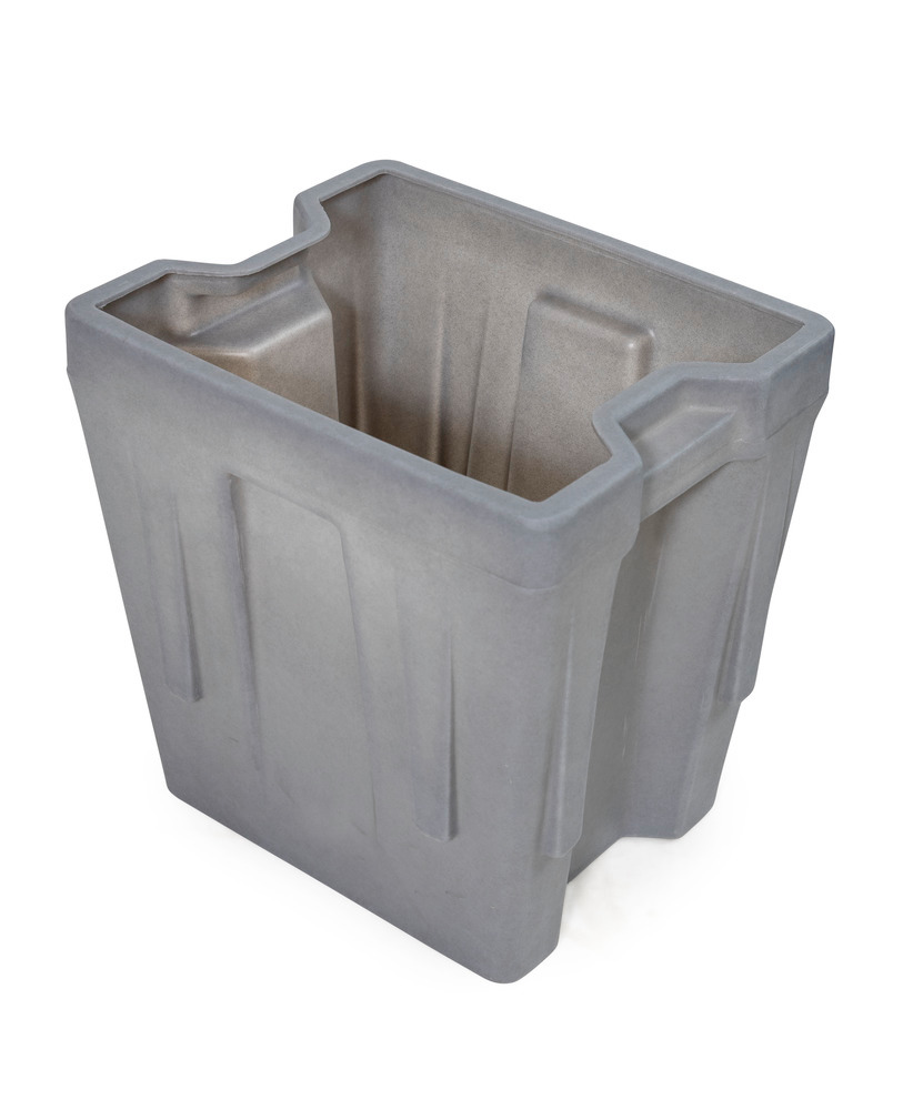 Vložný box z polyethylenu (PE), pro stohovatelné nádoby PolyPro 400 litrů, 351 x 430 x 440 mm