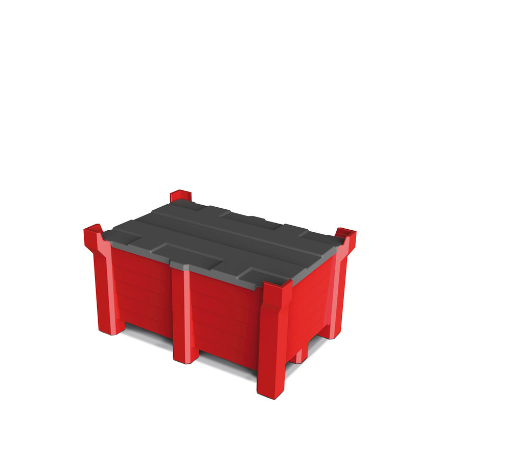 A practical PE lid is available as an accessory. (For prices see table)