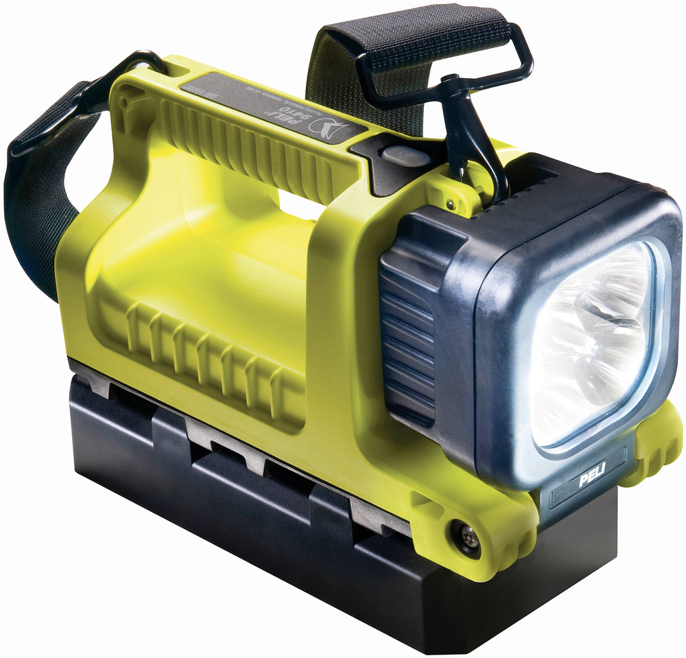 Portable lamp 9410, incl. Battery pack 4 NIMH, LED rotatable, yellow