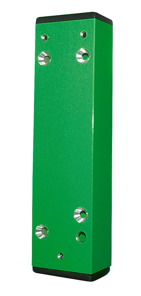 Spacers, available in 30, 50 or 60 mm sizes, can be used when adapting the door guard alarm to a bar handle / panic bar