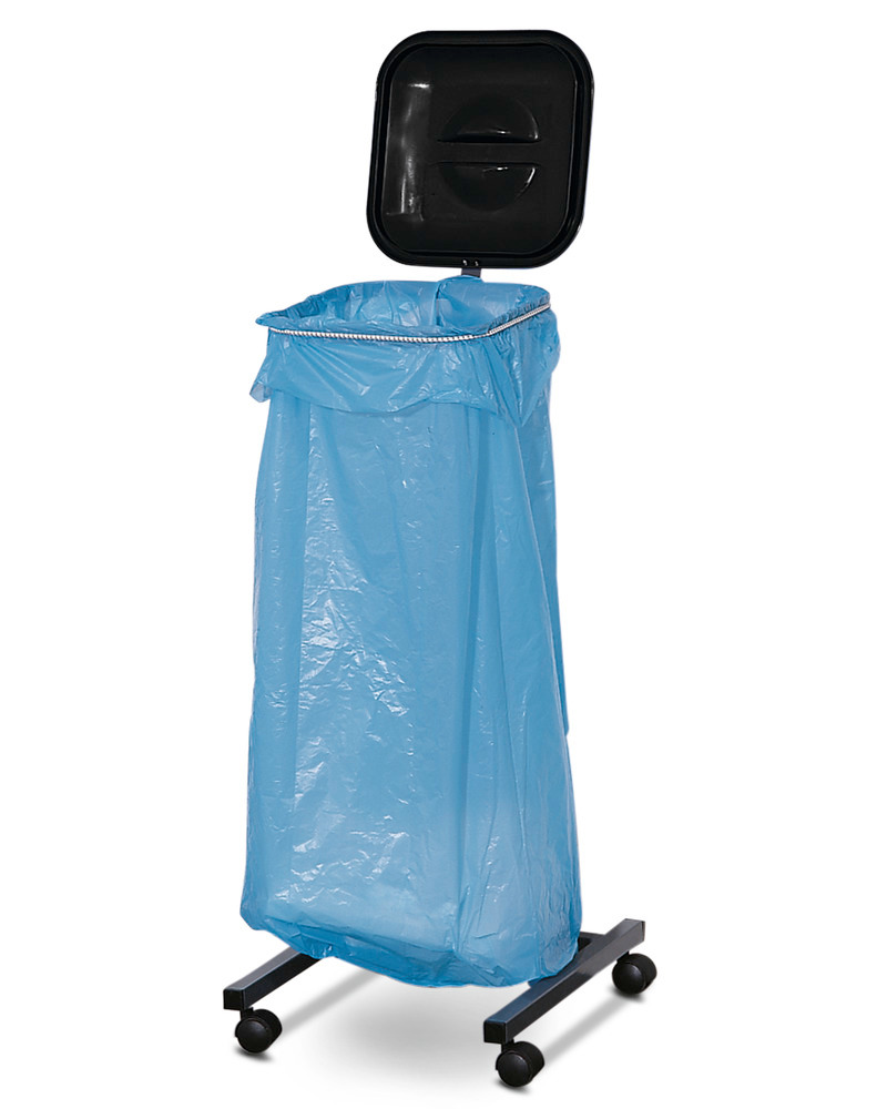 Suporte para sacos de resíduos como versão móvel, para 1 saco