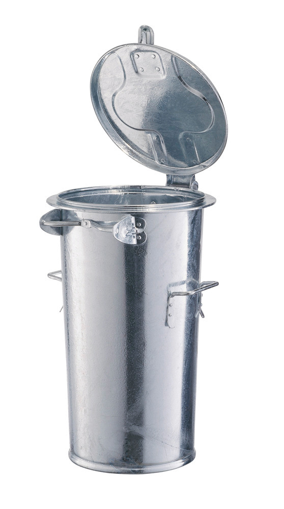 Waste bin, without bracket, 2 carry handles, 65 litre capacity