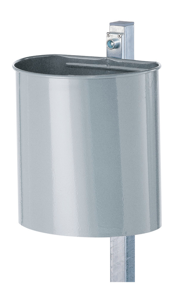 Abfallbehälter aus Stahl, 20 Liter Volumen