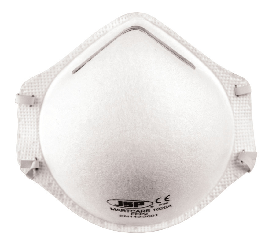 Masque de protection respiratoire, FFP 2 NR, sans valve d'expiration, UV = 20 pièces