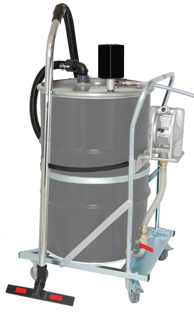 Wet vacuum cleaner Pumpout, with Venturi pump with capacity limiter