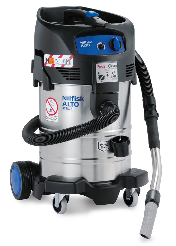 Safety vacuum cleaner S 940,Ex Zone 22,  max rating 1100 W, container volume 37 litres