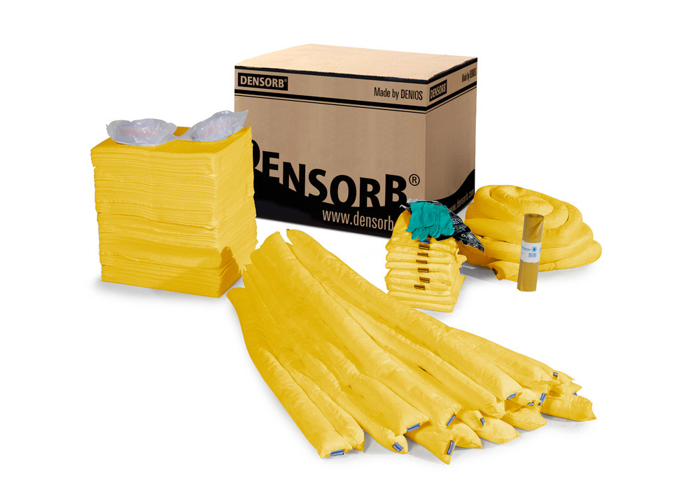 Refill kit for DENSORB emergency spill kit in a wheelie bin, B 36, Special version
