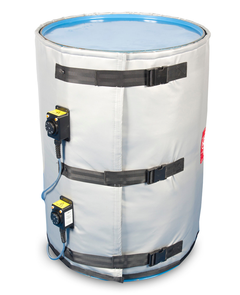 Heizmantel für 200-Liter-Fässer, 0 - 160°C Thermostat, 1800 - 1950 mm, 2060 Watt