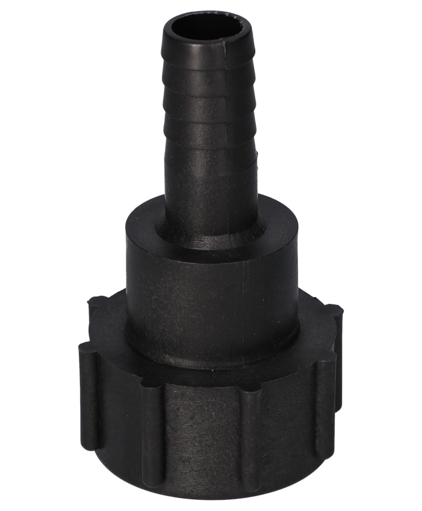 Špeciálny závitový adaptér SG 5 od DIN 61/31 (I) jemný (A) na hadicovú prípojku 1", čierny