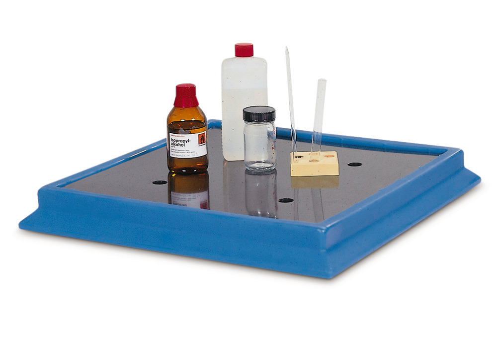 Laboratory sump, polyethylene, for draining and decanting, 5 litre capacity