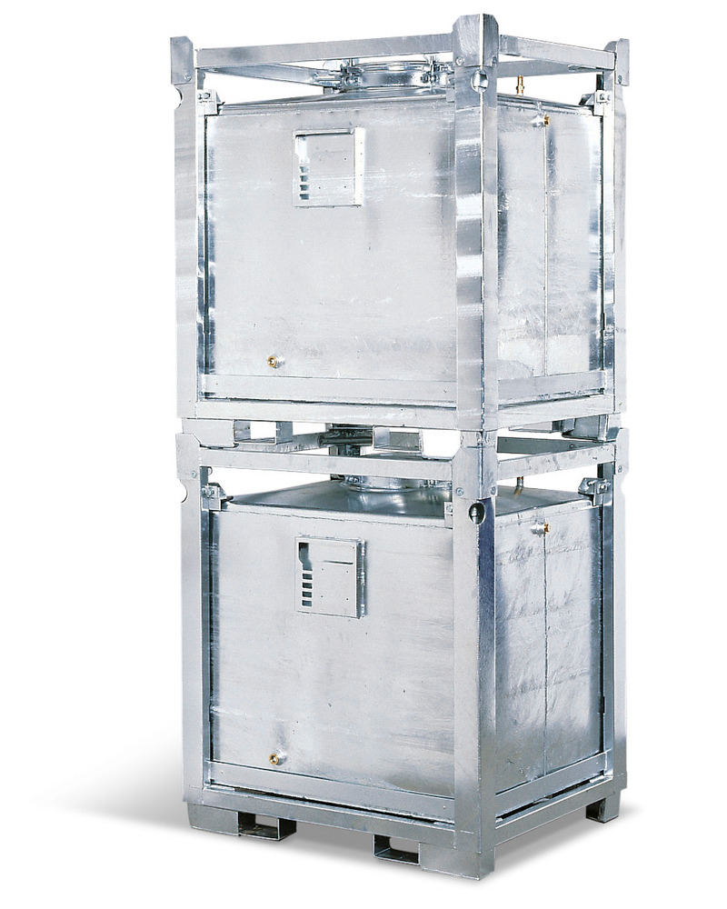 Tous les conteneurs ASF sont empilables, ce qui permet un stockage compact et peu encombrant.
