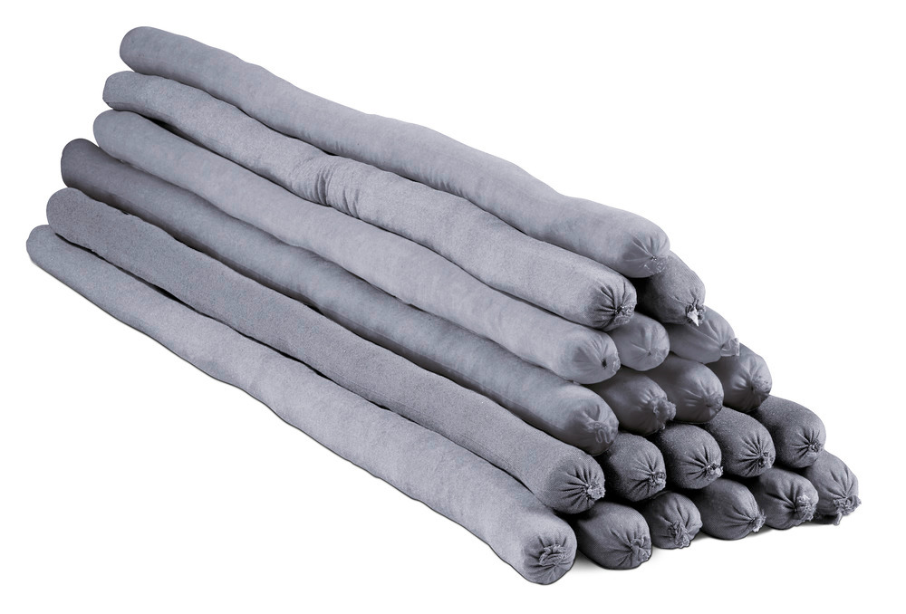Universal absorbent socks offer continuous protection against contamination from machinery