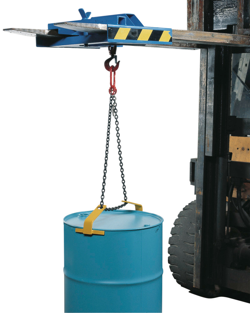 Drum lifter, model FGH, for vertical drums