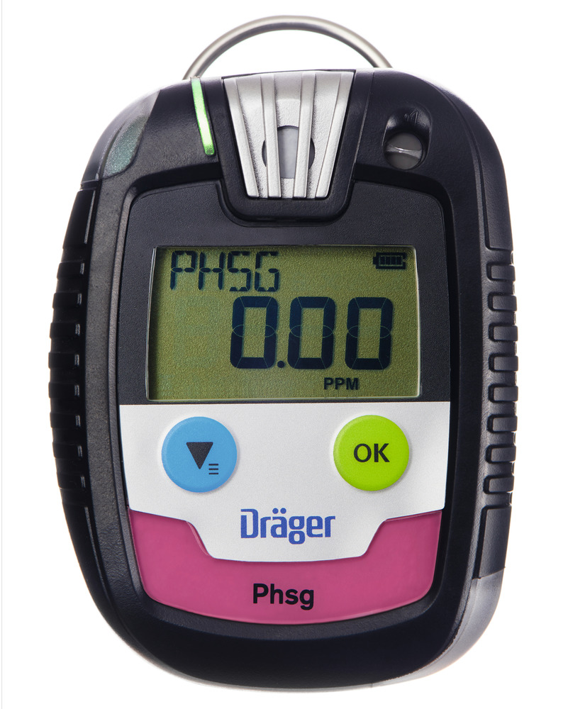Detetor de gases Pac 8000 fosgénio (COCI2), 0 - 10 ppm