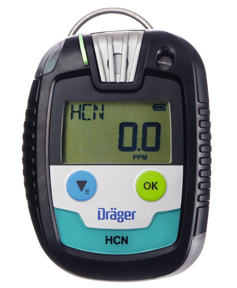 Dräger gasdetektor Pac 8000 HCN, til hydrogencyanid (blåsyre), 0 - 50 ppm