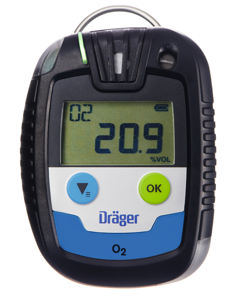 Détecteur de gaz Dräger Pac 6500 O2, pour oxygène, 0 - 25 Vol.-%