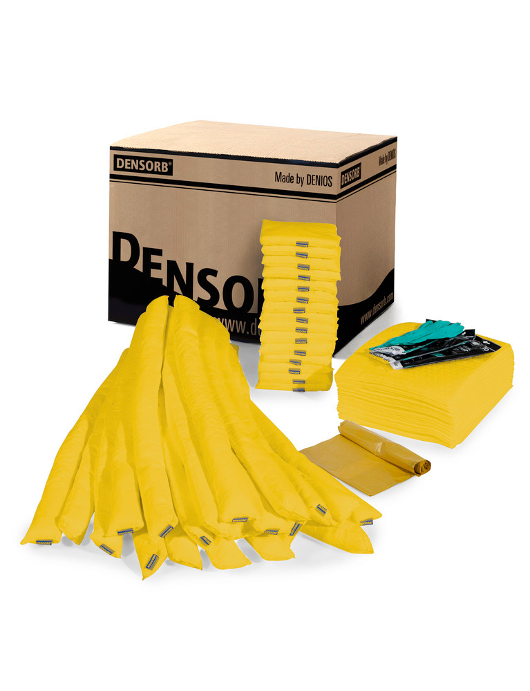Refill Kit for DENSORB Emergency Spill Kit in Drum Type S 170 and Spill Kit in lidded box, SPECIAL