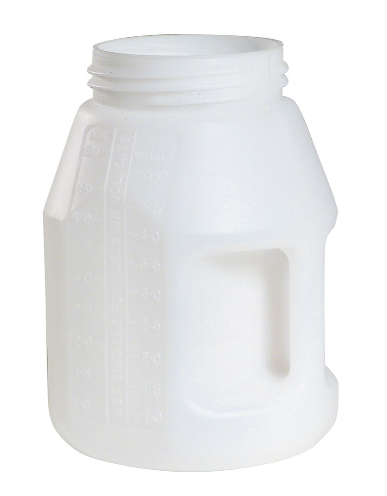 Dispensing containers made from Polyethylene (PE), 5 litre volume