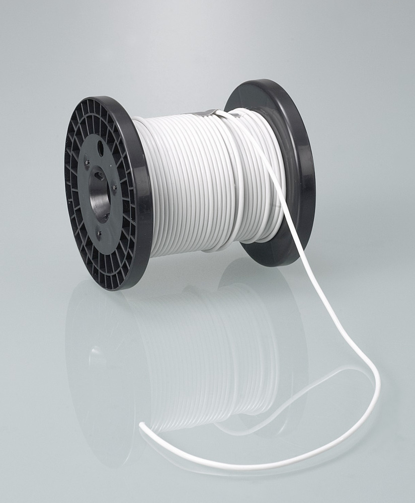 Câble de descente, pour récipient à immersion, en V2A/PTFE, longueur 10 m, Ø 2 mm
