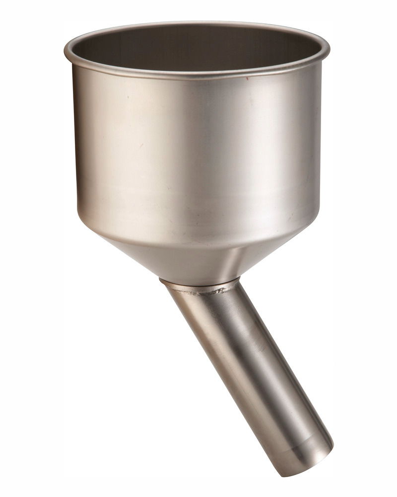 Funnel for stainless steel canister