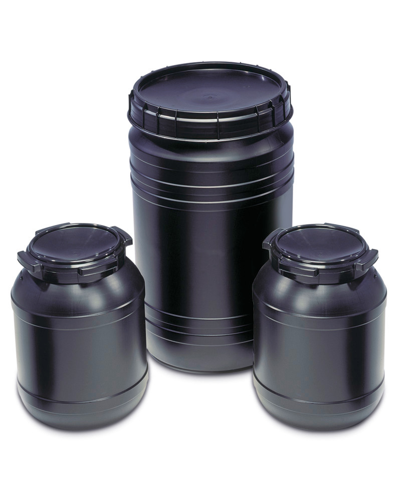 Conductive drums in sizes 26 and 75 litres