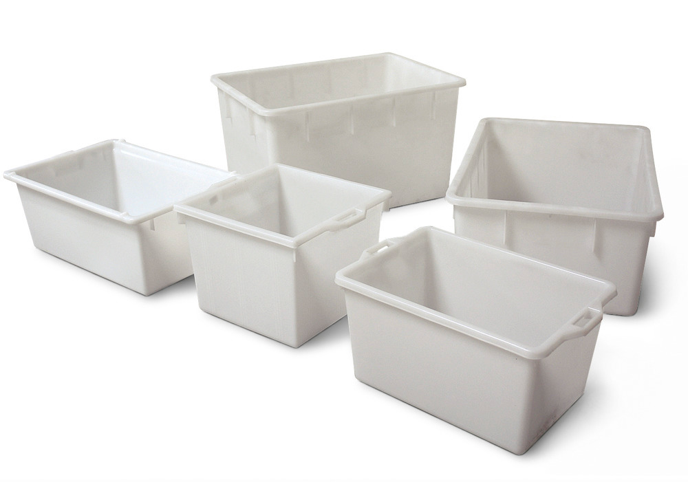 Rectangular Storage Containers with capacities from 60 to 220 litres